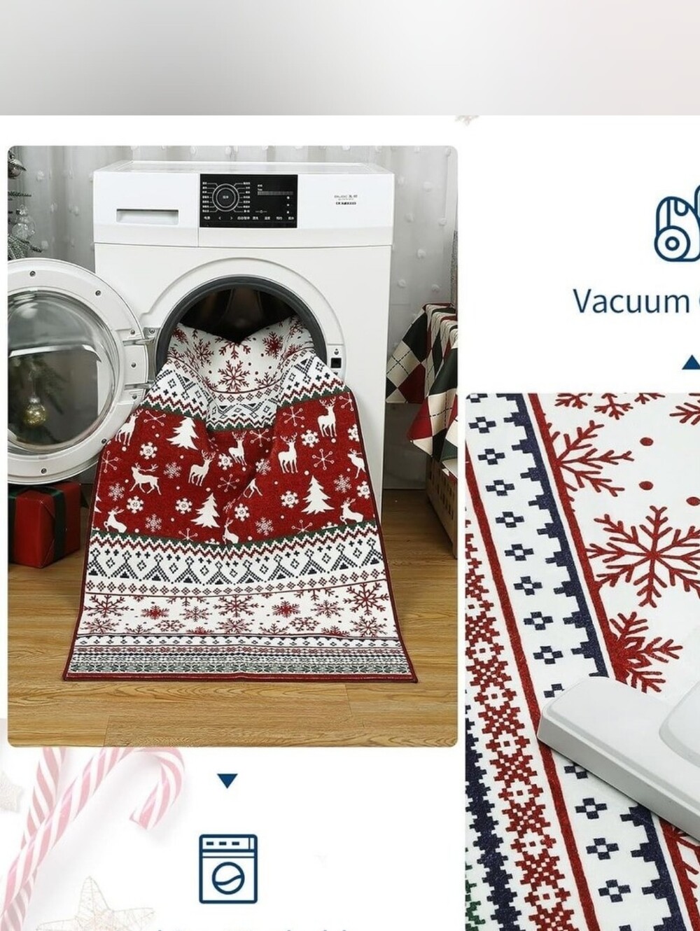 Christmas/Holiday Area Rug - Picture 2 of 6